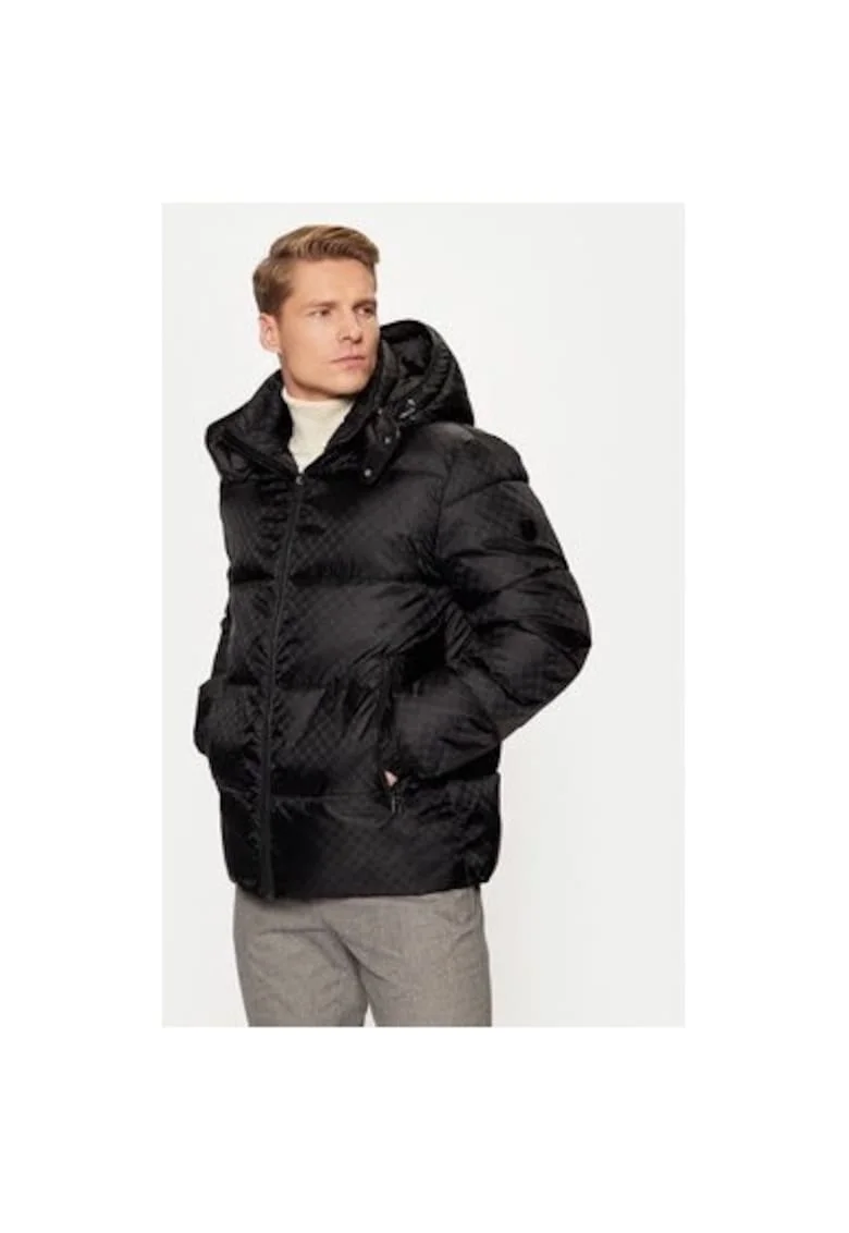 Geaca barbati,  304193439, Nylon, Negru, Negru