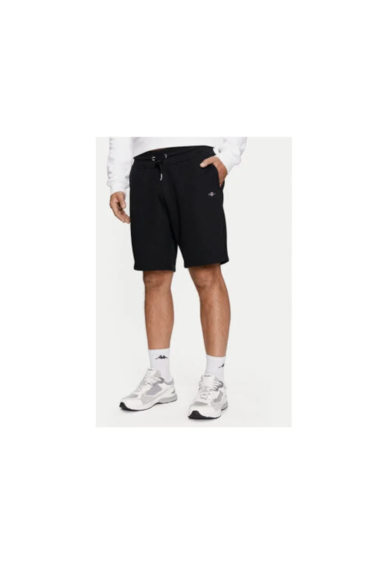 Pantaloni scurti barbati,  304006036, Bumbac, L INTL, Negru