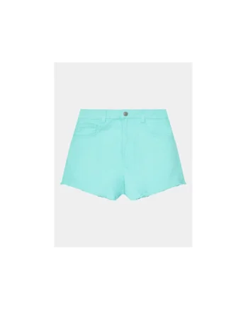 Pantaloni scurti fete,  302099207, Bumbac/Poliester, Albastru, Albastru