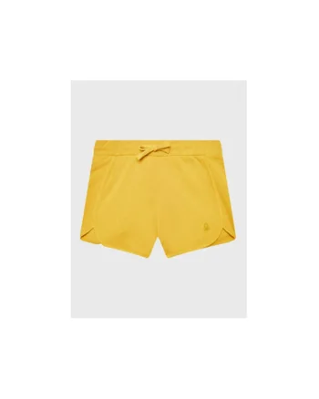 Pantaloni scurti fete,  301771159, Bumbac, Galben, Galben