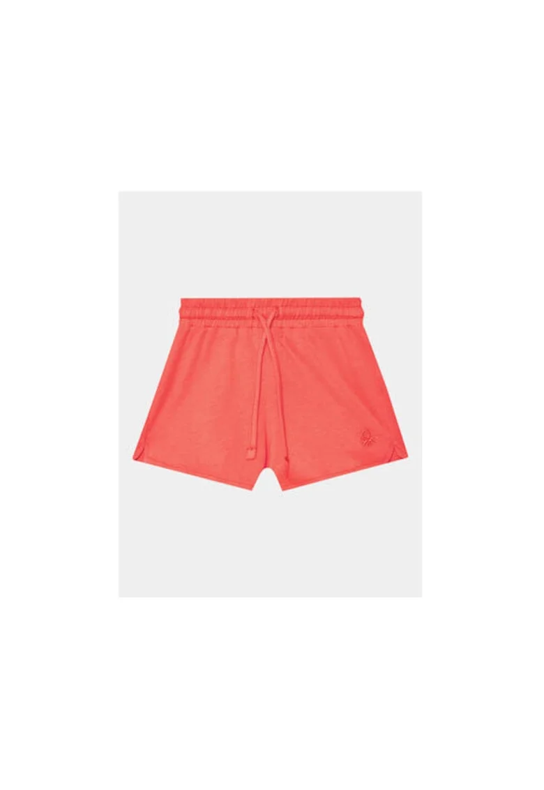 Pantaloni scurti fete,  302097708, Bumbac, Negru, Negru