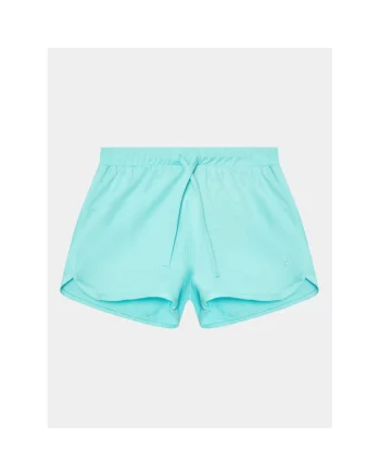 Pantaloni scurti fete,  302097432, Bumbac, Albastru, Albastru
