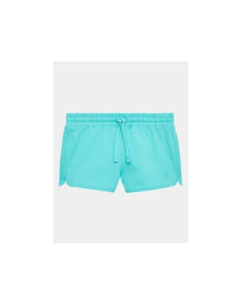 Pantaloni scurti fete,  302097722, Bumbac, Albastru, Albastru
