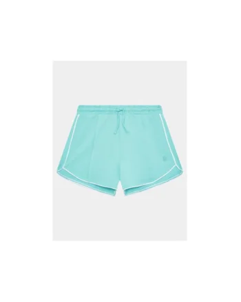 Pantaloni scurti fete,  302093830, Bumbac, Albastru, Albastru