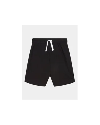Pantaloni scurti baieti,  302078486, Bumbac, Negru, Negru