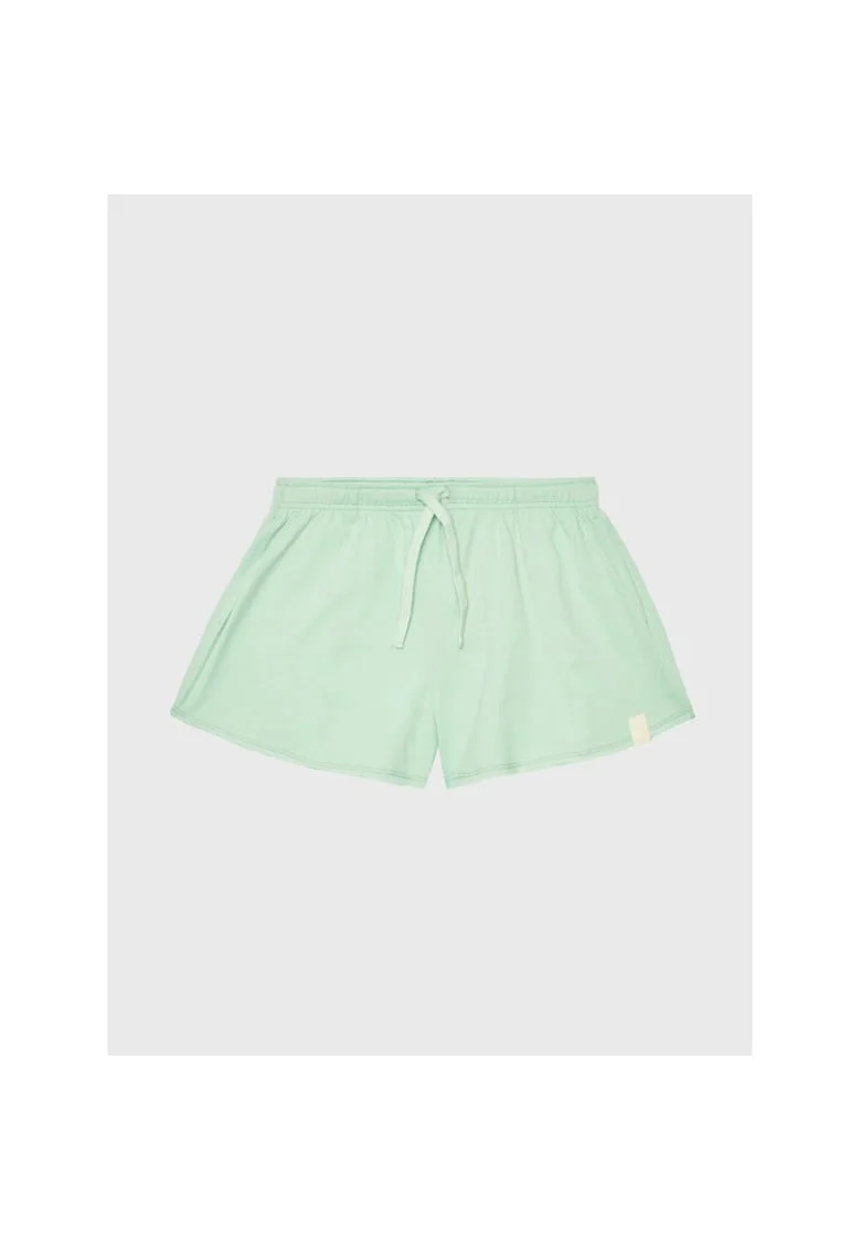 Pantaloni scurti fete,  301771012, Poliester/Bumbac, Verde, Verde
