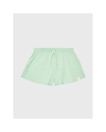 Pantaloni scurti fete,  301771012, Poliester/Bumbac, Verde, Verde