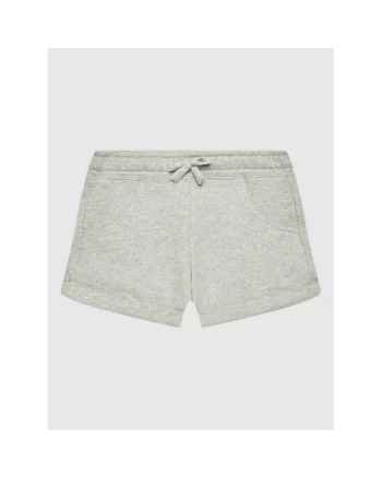 Pantaloni scurti fete,  300207406, Bumbac, Gri, Gri