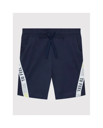 Pantaloni scurti baieti,  300143643, Bumbac, Albastru, Albastru