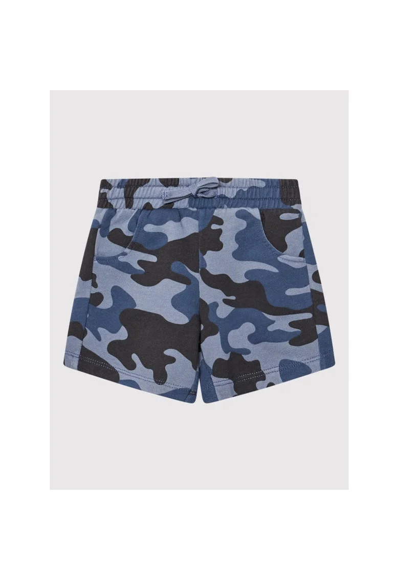 Pantaloni scurti baieti,  300228456, Bumbac, Albastru, Albastru