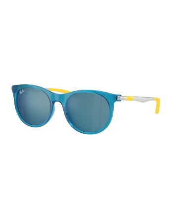 Ochelari de soare pantos cu lentile polarizate, Gri deschis/Galben sofran/Albastru