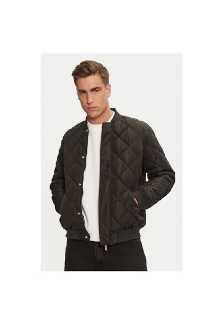 Geaca Barbati,  304370571, Poliester, Negru, Negru