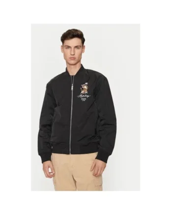 Geaca barbati,  304399961, Poliester, Negru, Negru