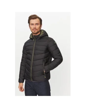 Geaca barbati,  302872381, Nylon/Poliester, Negru, Negru