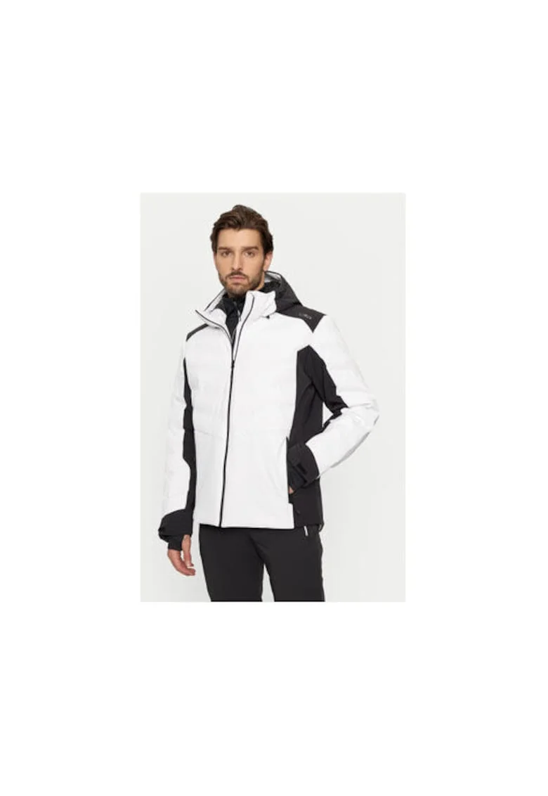 Geaca ski barbati,  304332159, Poliester, Alb, Alb