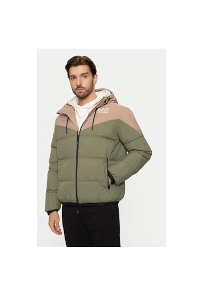 Geaca barbati, Emporio Armani  304211942, Poliamida, Verde