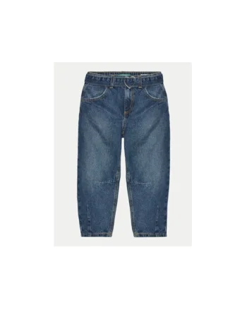 Pantaloni fete,  304279942, Bumbac, Albastru, Albastru