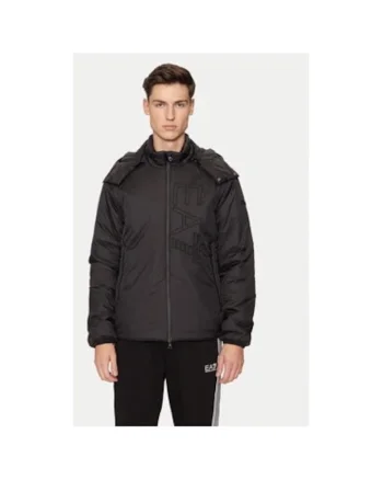 Geaca barbati, Emporio Armani  304211904, Poliamida, Negru, Negru