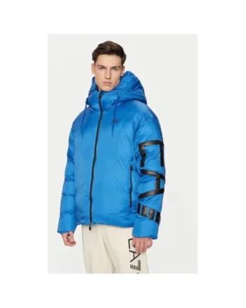 Geaca barbati, Emporio Armani  304211881, Poliamida, Albastru, Albastru