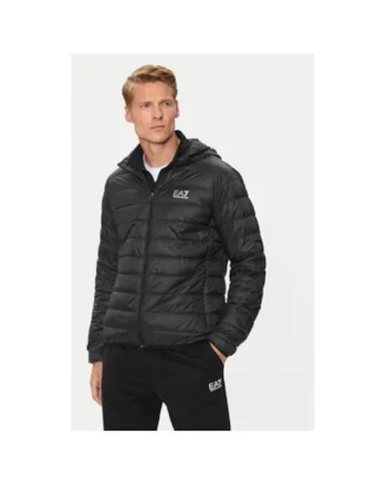 Geaca barbati, Emporio Armani  304212697, Poliamida, Negru, Negru