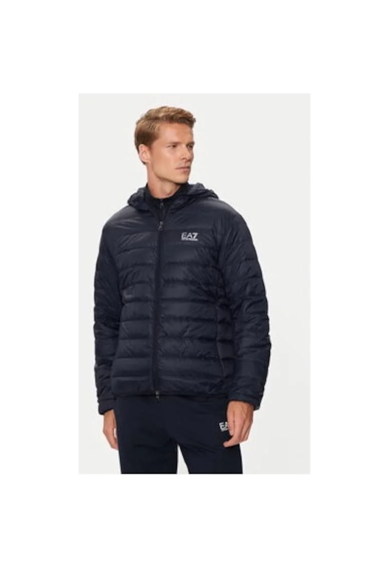 Geaca barbati, Emporio Armani  304212710, Poliamida, Albastru, Albastru