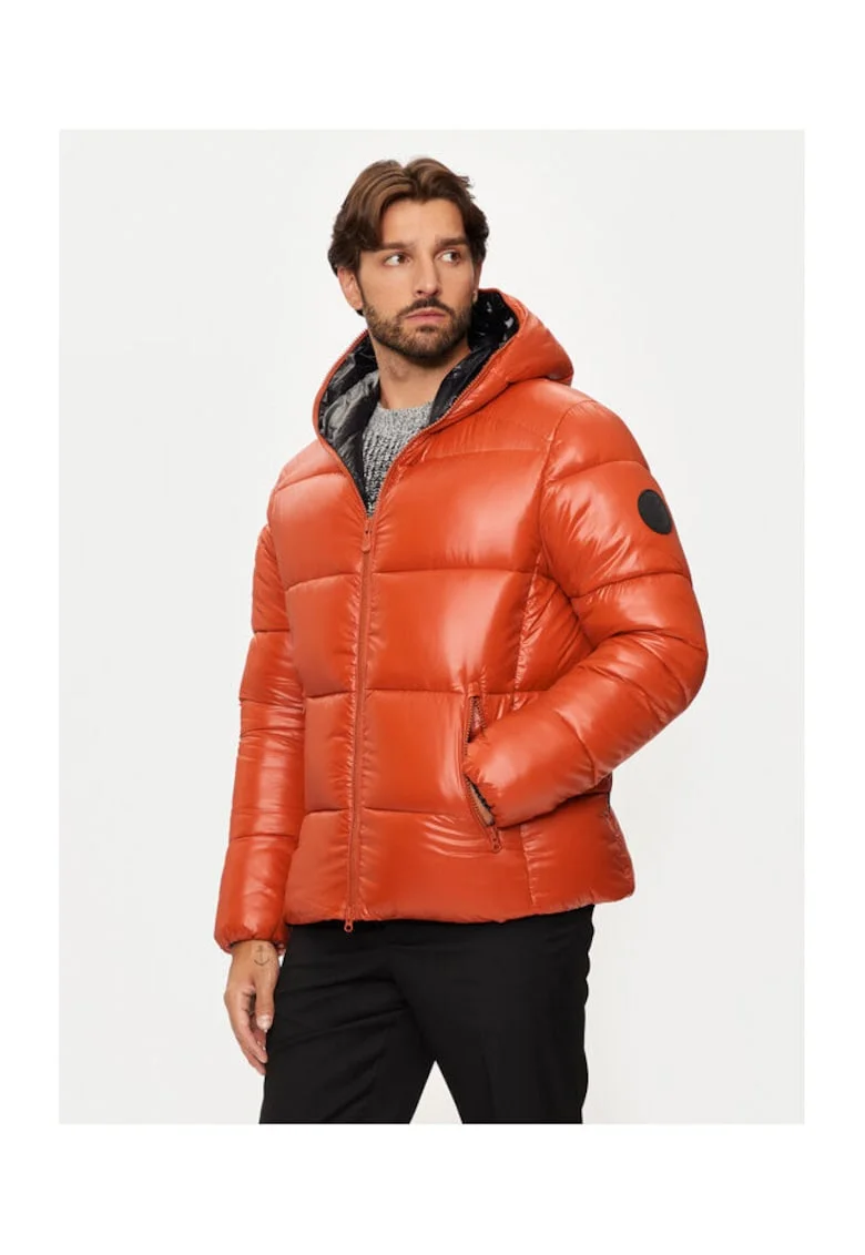 Geaca barbati,  304215469, Nylon, Portocaliu, Portocaliu