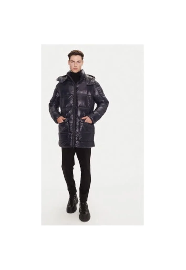 Geaca barbati,  304215513, Nylon, Albastru, Albastru