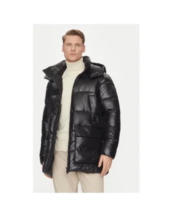 Geaca barbati,  304215278, Nylon, Negru, Negru