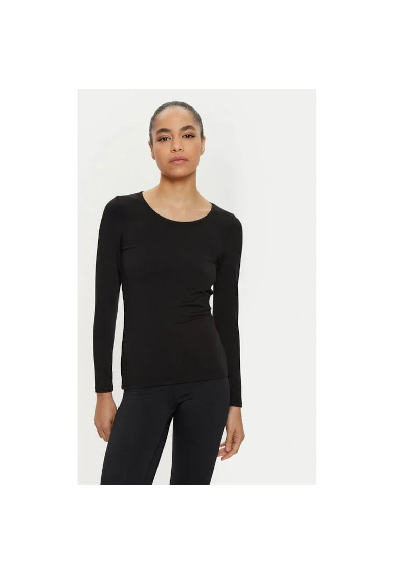 Bluza termica dama  305055828, Poliester, Negru, Negru