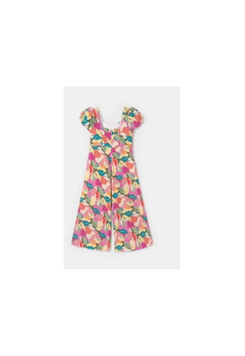 Salopeta fete,  304035050, Poliester, Multicolor, Multicolor