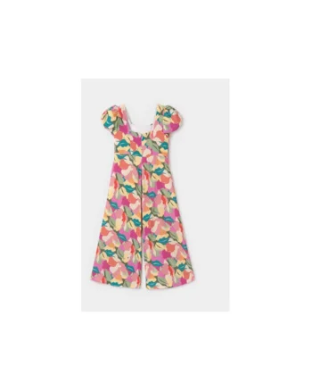 Salopeta fete,  304035050, Poliester, Multicolor, Multicolor