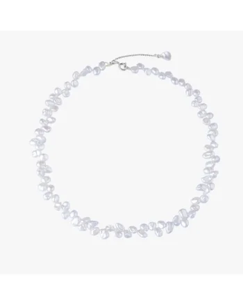 Colier din argint Brielle - Perle naturale