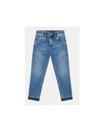 Blugi fete,  303384623, Bumbac, 128 CM, Albastru