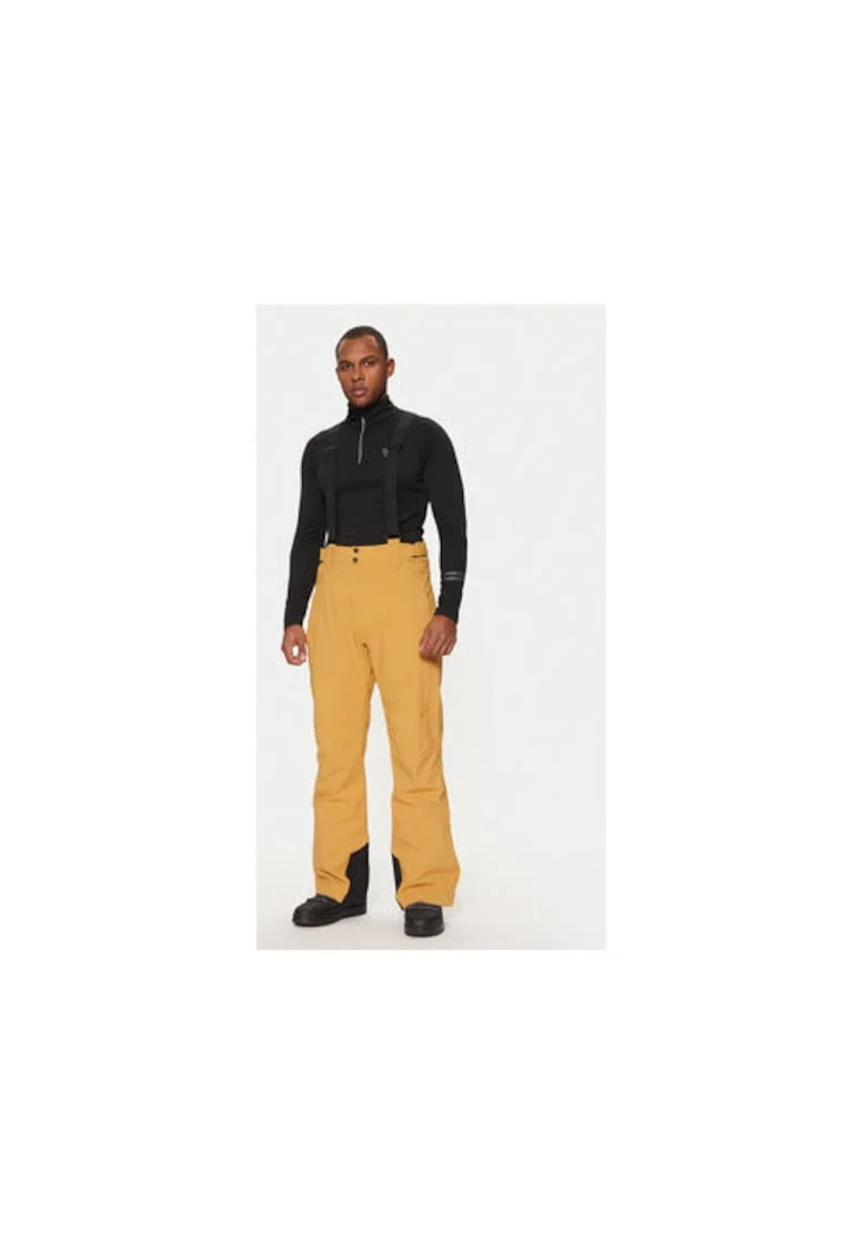 Pantaloni ski barbati,  304121869, Poliester, Galben, Galben