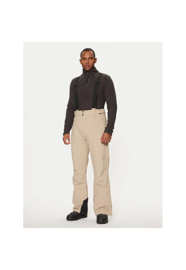 Pantaloni ski barbati,  304121852, Poliester, Bej, Bej