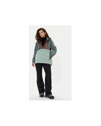 Pantaloni ski dama,  304122118, Poliester, Negru, Negru