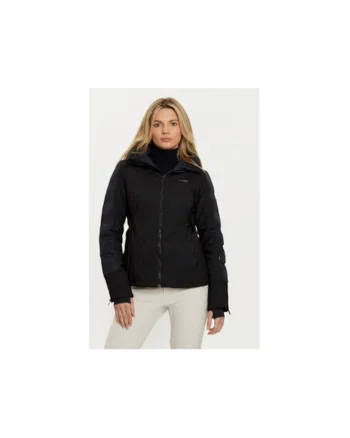 Geaca ski dama,  304121982, Poliester, Negru, Negru