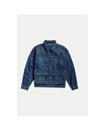 Geaca barbati, G Star Raw, 303804954, Bumbac/Bumbac, Albastru, Albastru