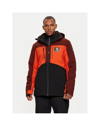 Geaca ski barbati,  304208911, Poliester reciclat, Negru, Negru