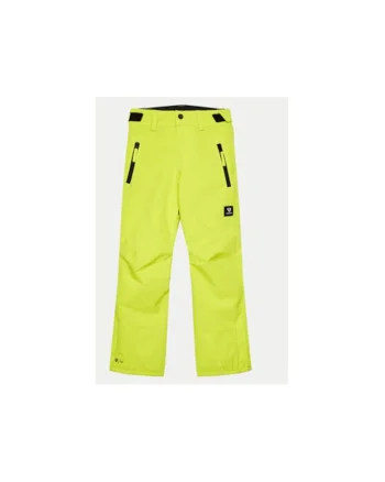 Pantaloni ski baieti,  304209215, Poliester, Verde, Verde