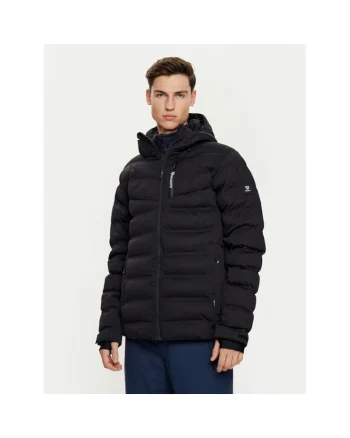 Geaca ski barbati,  304208935, Poliester reciclat, Negru, Negru