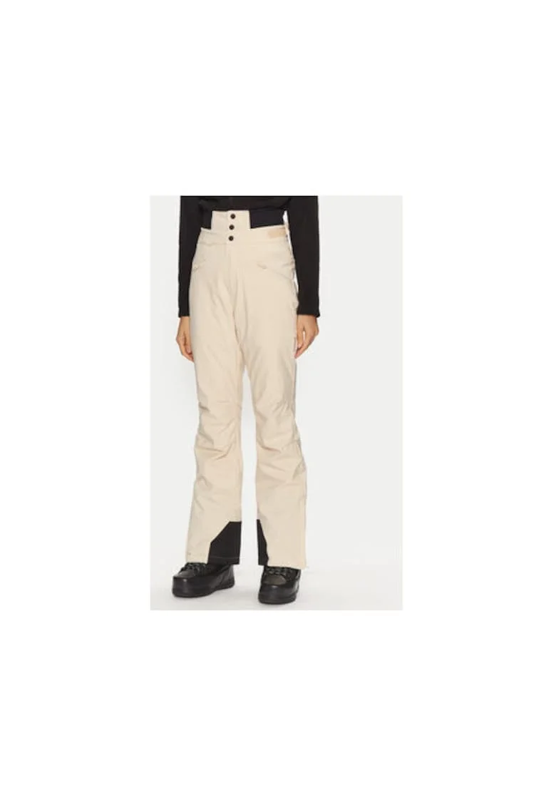 Pantaloni ski dama,  304209147, Poliester reciclat, Bej, Bej