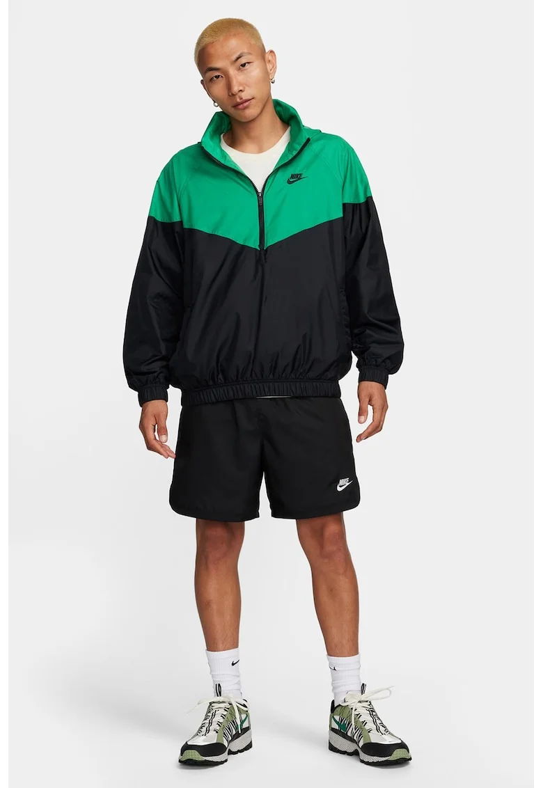 Jacheta Sportswear Windrunner, Verde/Negru