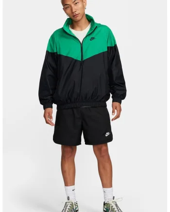 Jacheta Sportswear Windrunner, Verde/Negru