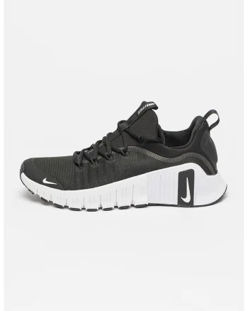 Pantofi Free Metcon 6, pentru fitness, Negru stins/Alb optic