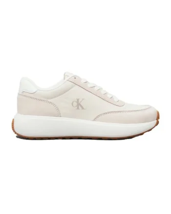 Pantofi sport  pentru Femei, athleisure runner laceupmix wn, YW0YW01774-01T, Alb, Alb