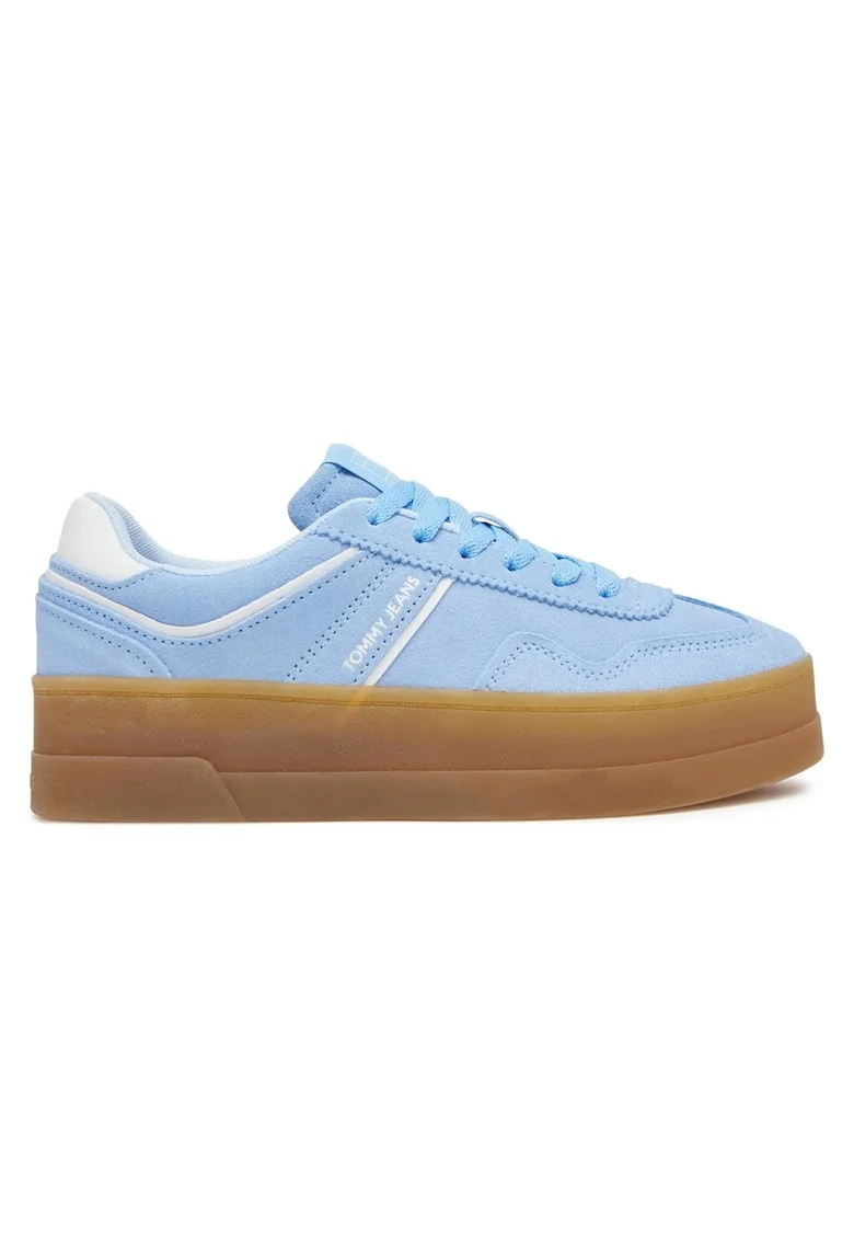 Pantofi sport  pentru Femei, the greenwich flatform suede, EN0EN02734-C12, Albastru, Albastru