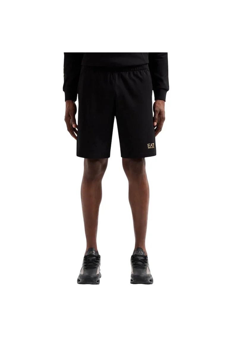 Short  EA7 Core Identity Bermuda 42551, Auriu/Negru