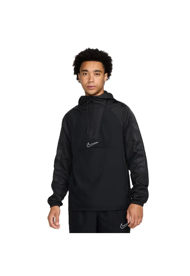 Bluza cu fermoar  pentru Barbati, m nk repel acd+ anorak w, HJ3750-010, Negru, Negru