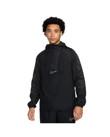 Bluza cu fermoar  pentru Barbati, m nk repel acd+ anorak w, HJ3750-010, Negru, Negru